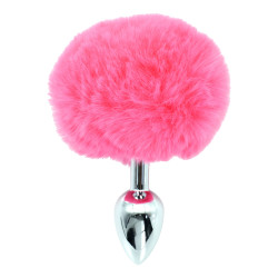happiness TOYJOY Plug Queue de Lapin Enchanting Bunnytail 5 x 2.8cm Rose
